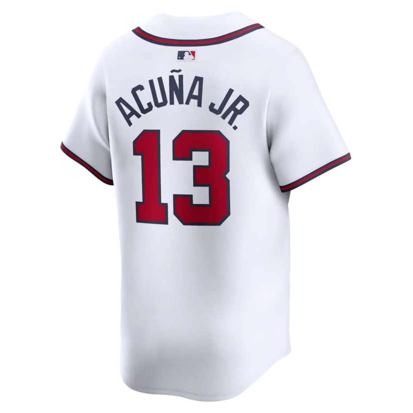 MLB Nike Ronald Acuña Jr. Atlanta Braves Home Limited Player Jersey