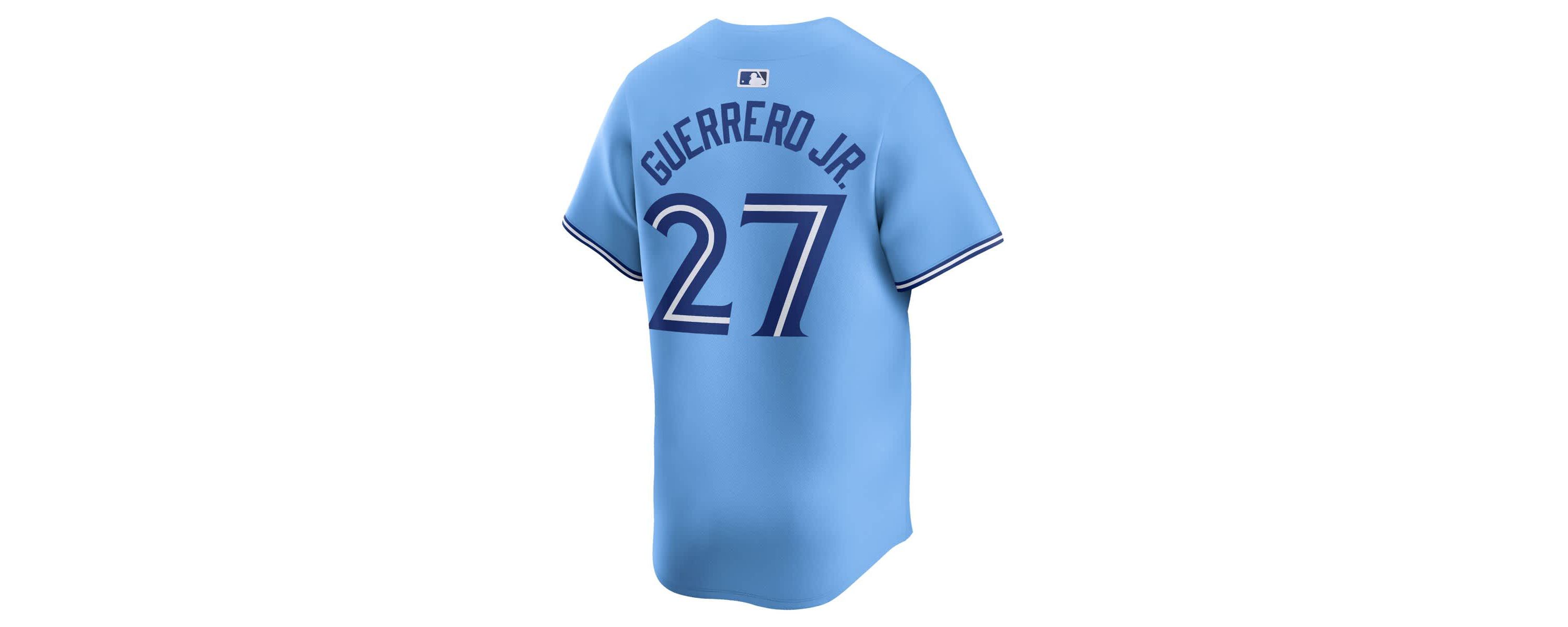 Toronto Blue Jays MLB Nike Vladimir Guerrero Jr. Powder Toronto Jays Alternate Limited Player Jersey