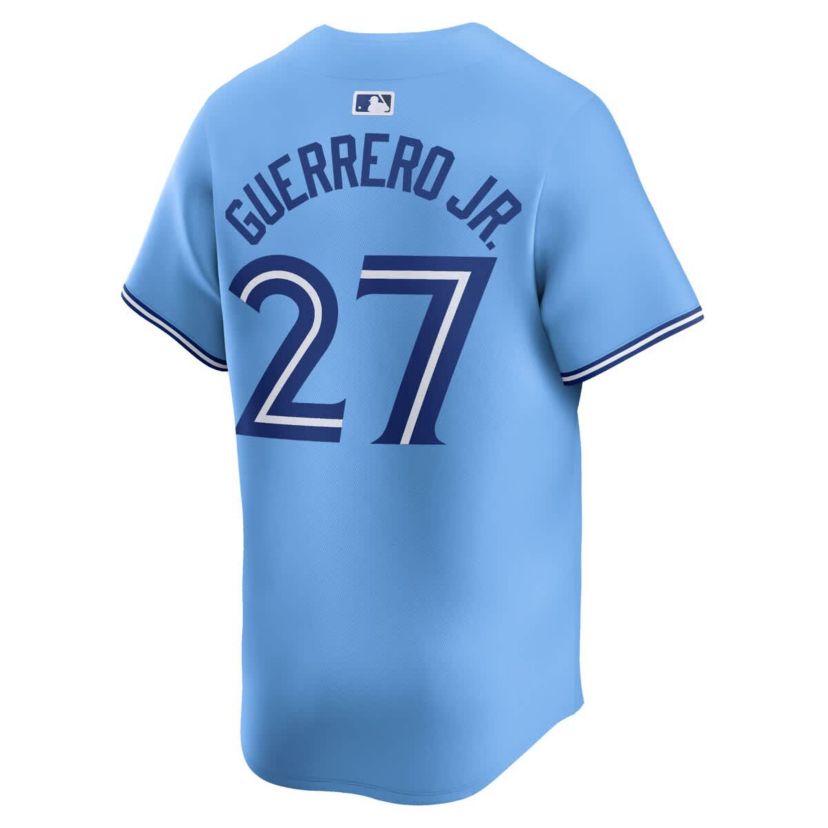 Toronto Blue Jays MLB Nike Vladimir Guerrero Jr. Powder Toronto Jays Alternate Limited Player Jersey