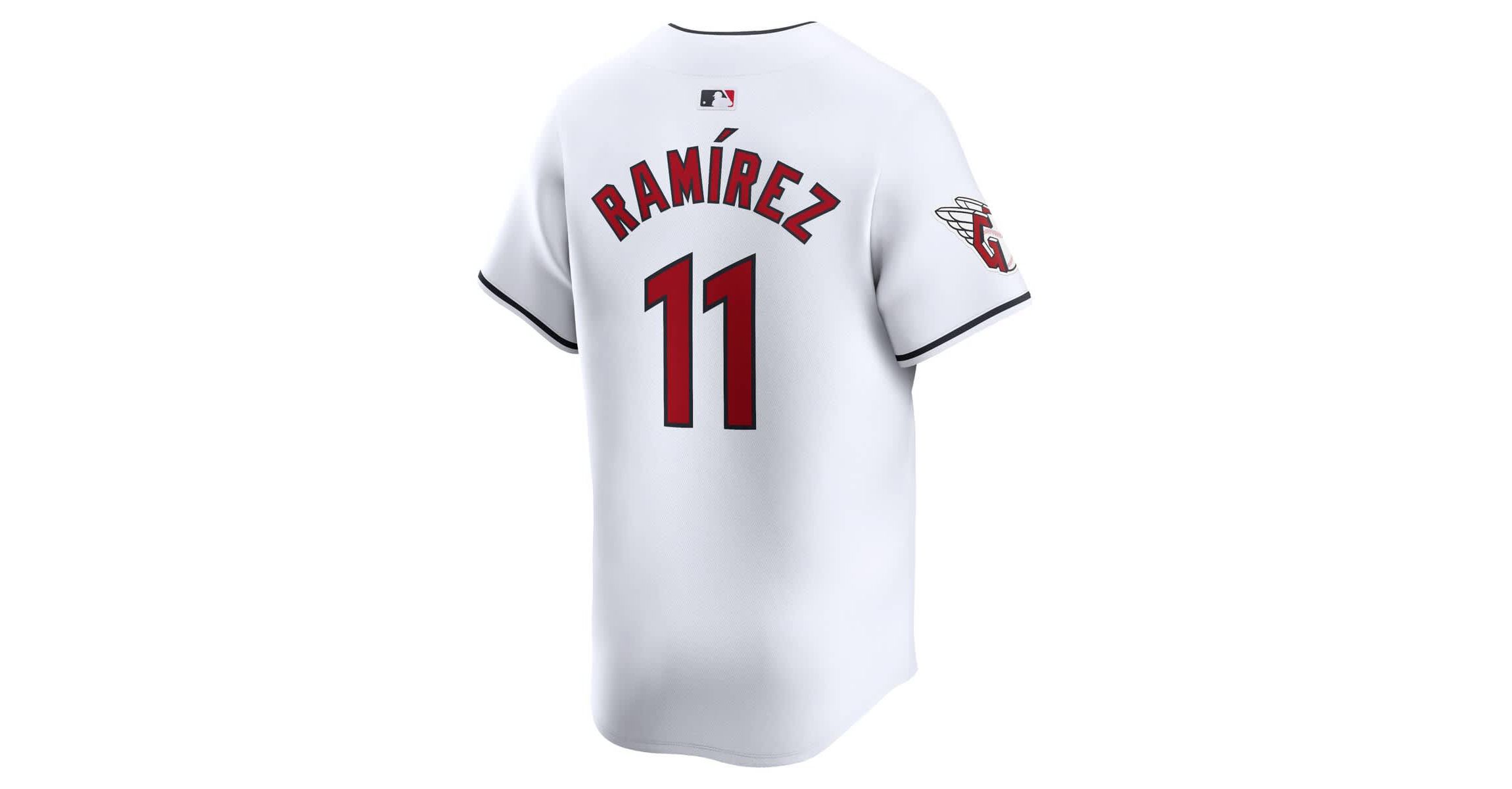 MLB Nike Jose Ramirez Cleveland Guardians Home Limited Player Jersey