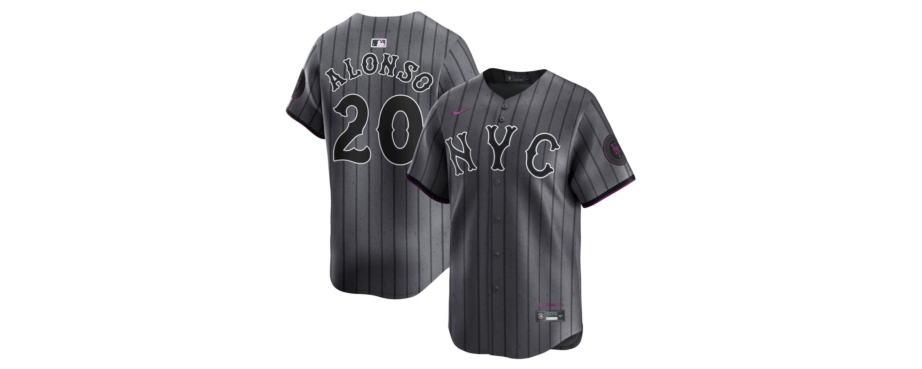 MLB Nike Pete Alonso New York Mets 2024 City Connect Limited Player Jersey