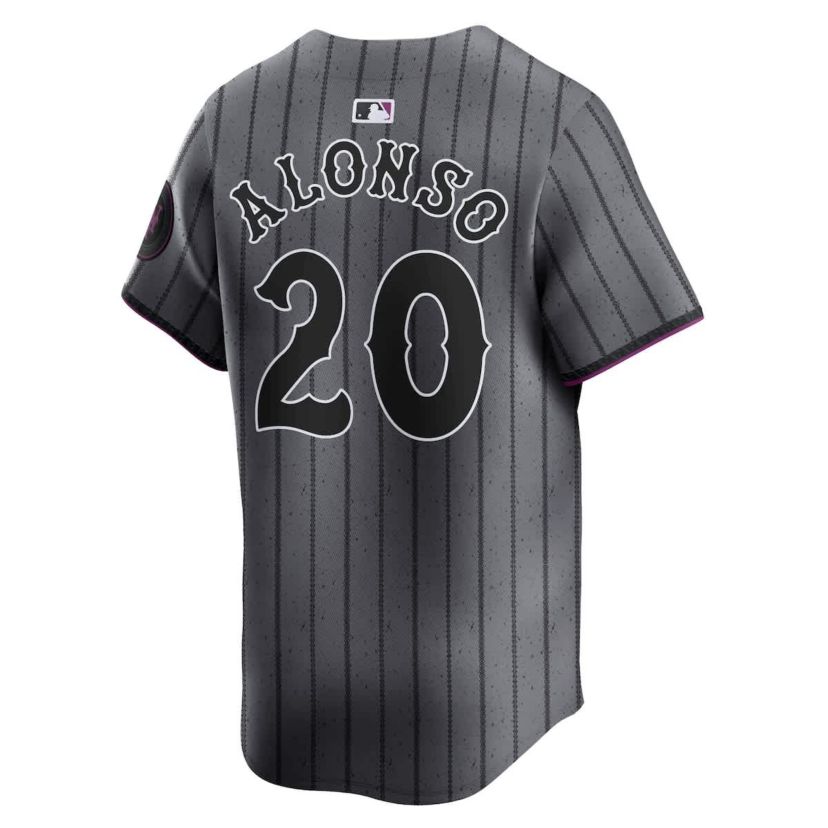 MLB Nike Pete Alonso New York Mets 2024 City Connect Limited Player Jersey