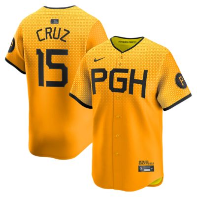Men's MLB Nike Oneil Cruz Pittsburgh Pirates City Connect Limited Jersey
