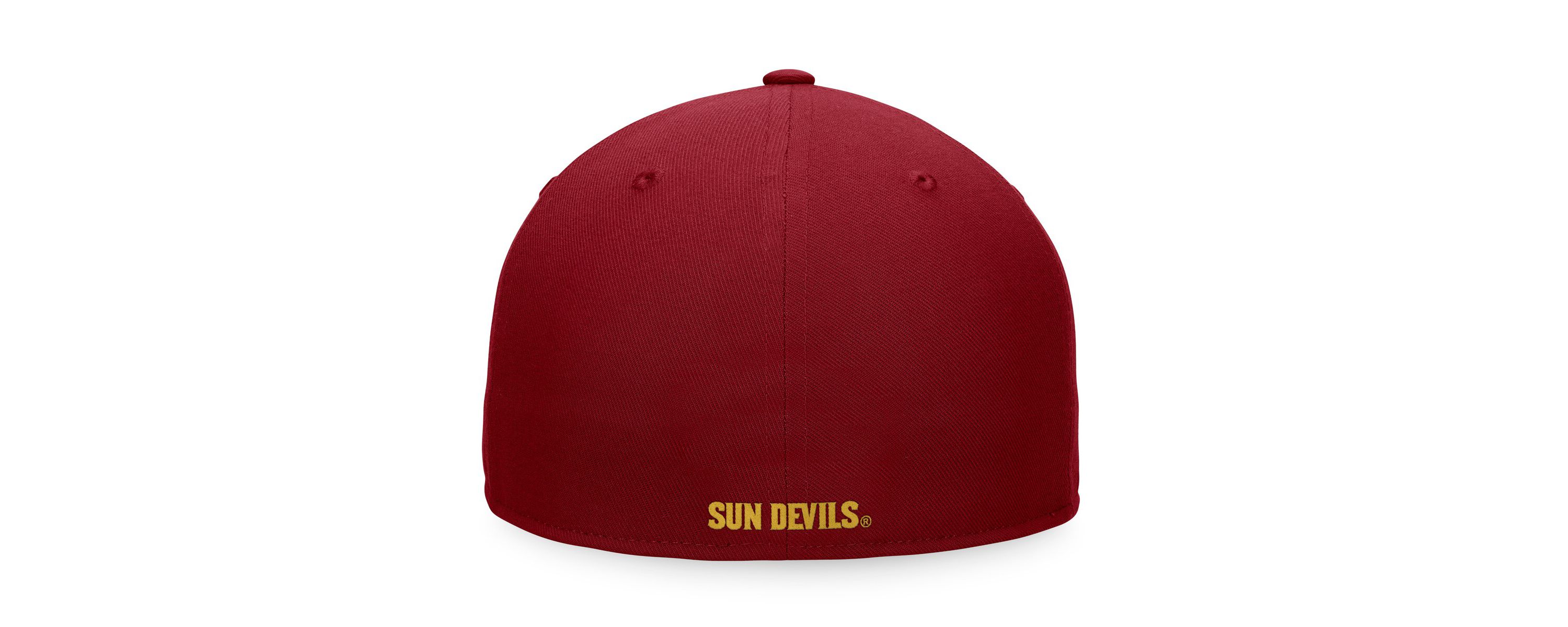 Casquette Adidas NCAA Arizona State Sun Devils M730Z, Taille S/M, Jaune Et Bordeaux