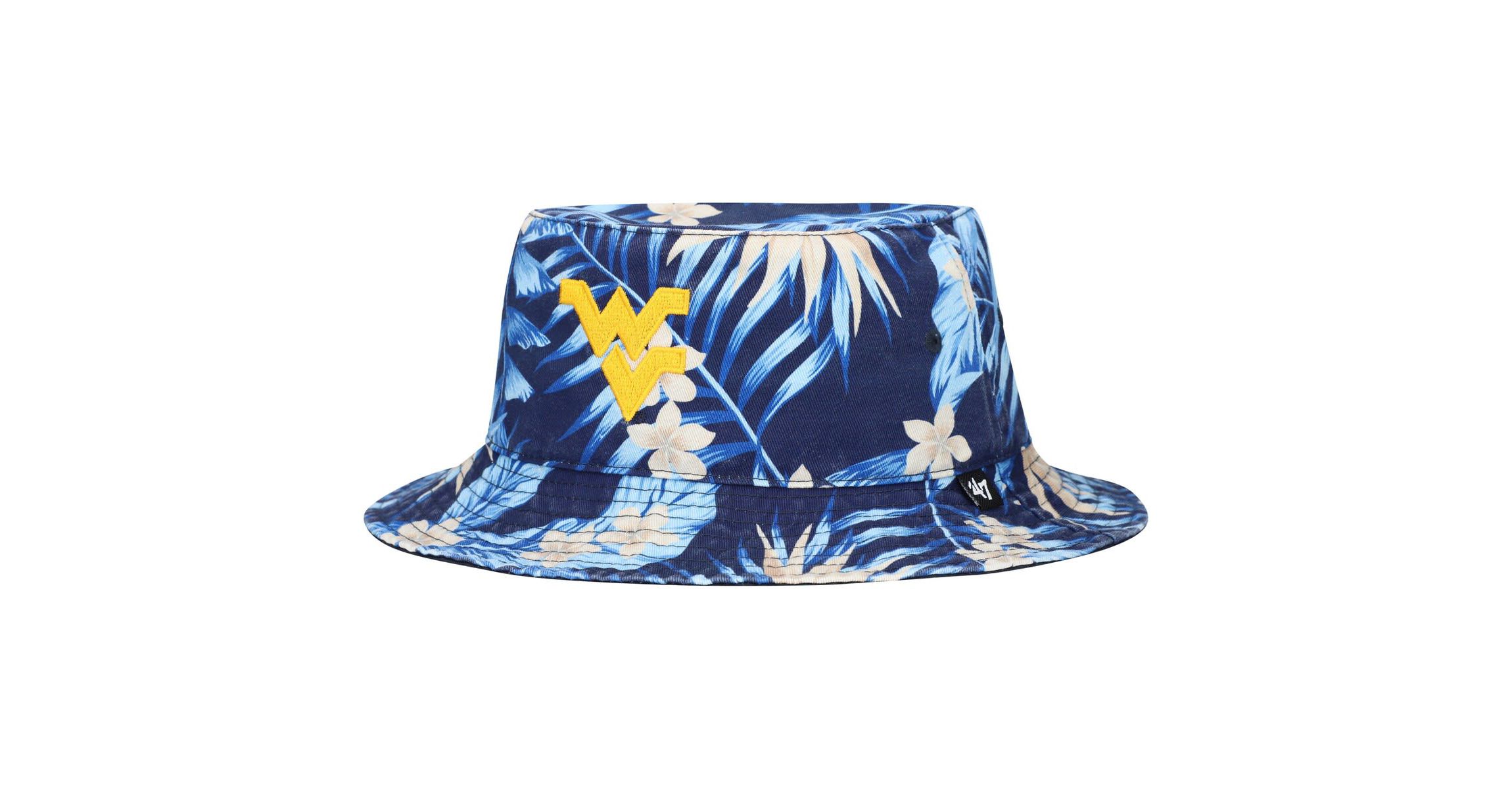 NCAA West Virginia Mountaineers Tropicalia Bucket Hat