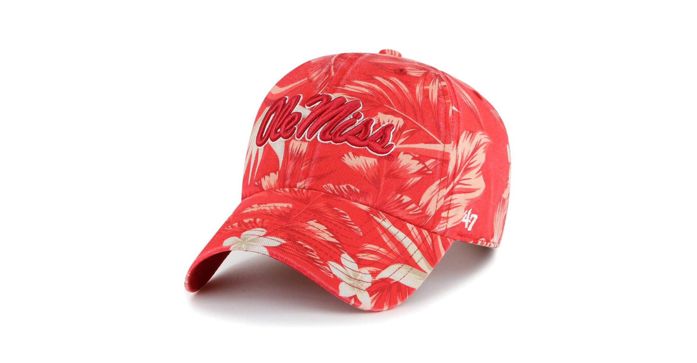 NCAA Ole Miss Rebels Tropicalia Clean Up Adjustable Hat
