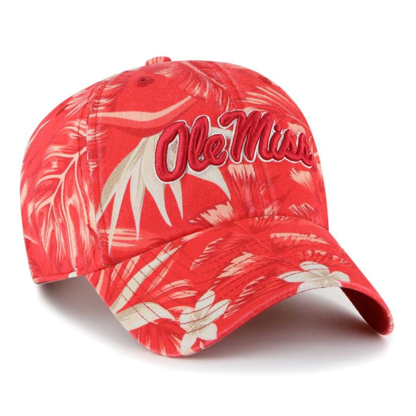 NCAA Ole Miss Rebels Tropicalia Clean Up Adjustable Hat