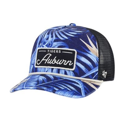 '47 Men's NCAA Auburn Tigers Tropicalia Hitch Adjustable Hat, Navy Blue