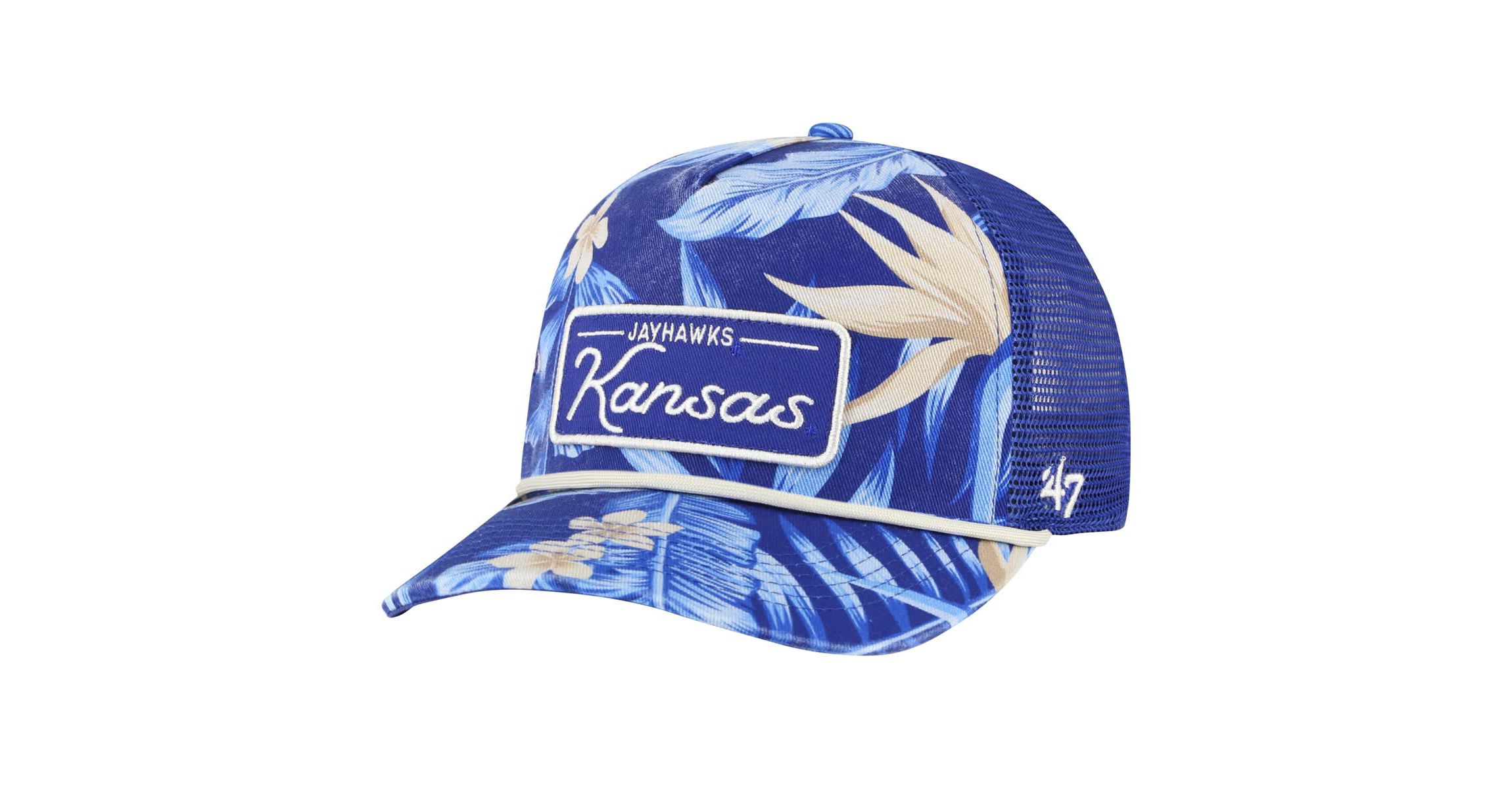 NCAA Kansas Jayhawks Tropicalia Hitch Adjustable Hat