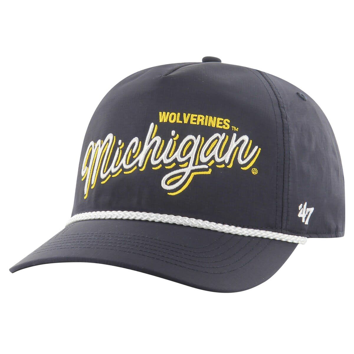 NCAA Michigan Wolverines Fairway Hitch Adjustable Hat
