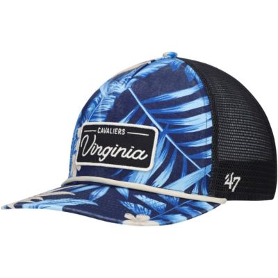 '47 Men's NCAA Virginia Cavaliers Tropicalia Hitch Adjustable Hat, Navy Blue