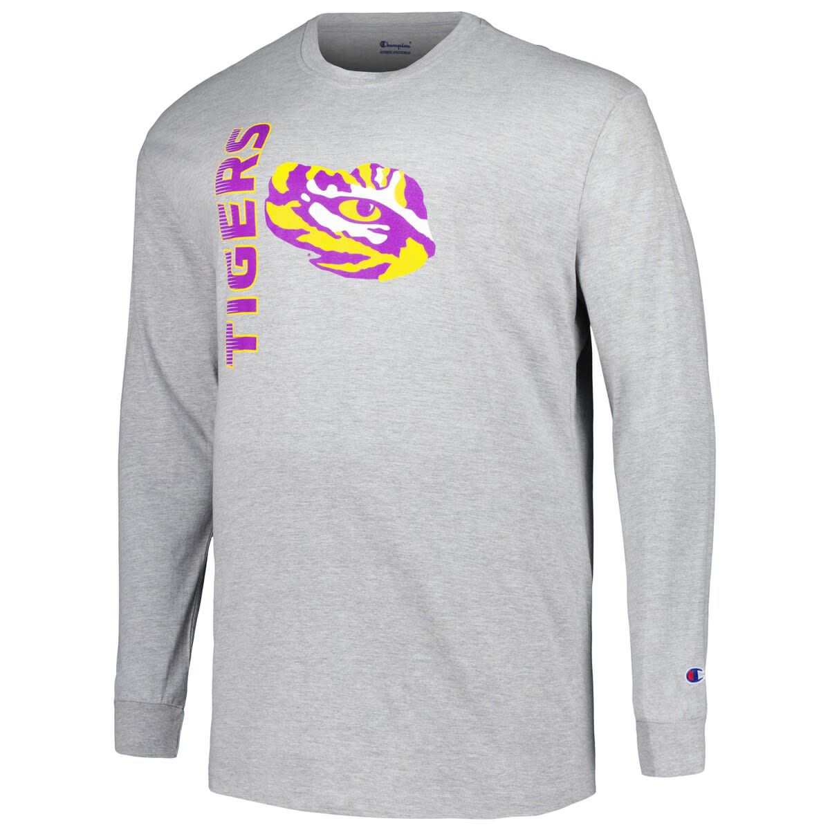 NCAA LSU Tigers Big & Tall Mascot Long Sleeve T-Shirt