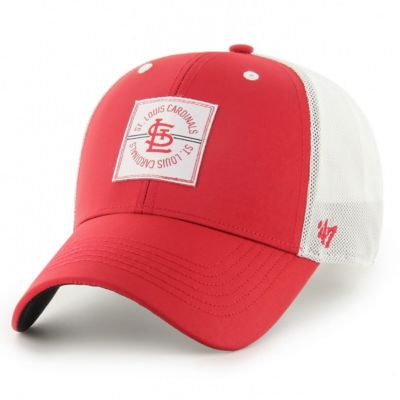 '47 Men's MLB St. Louis Cardinals Disburse MVP Trucker Adjustable Hat, Red