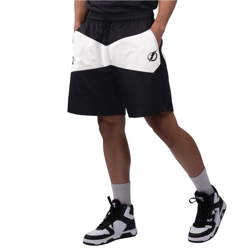 NHL x NHL Ice Black/White Tampa Bay Lightning Linechange Shorts