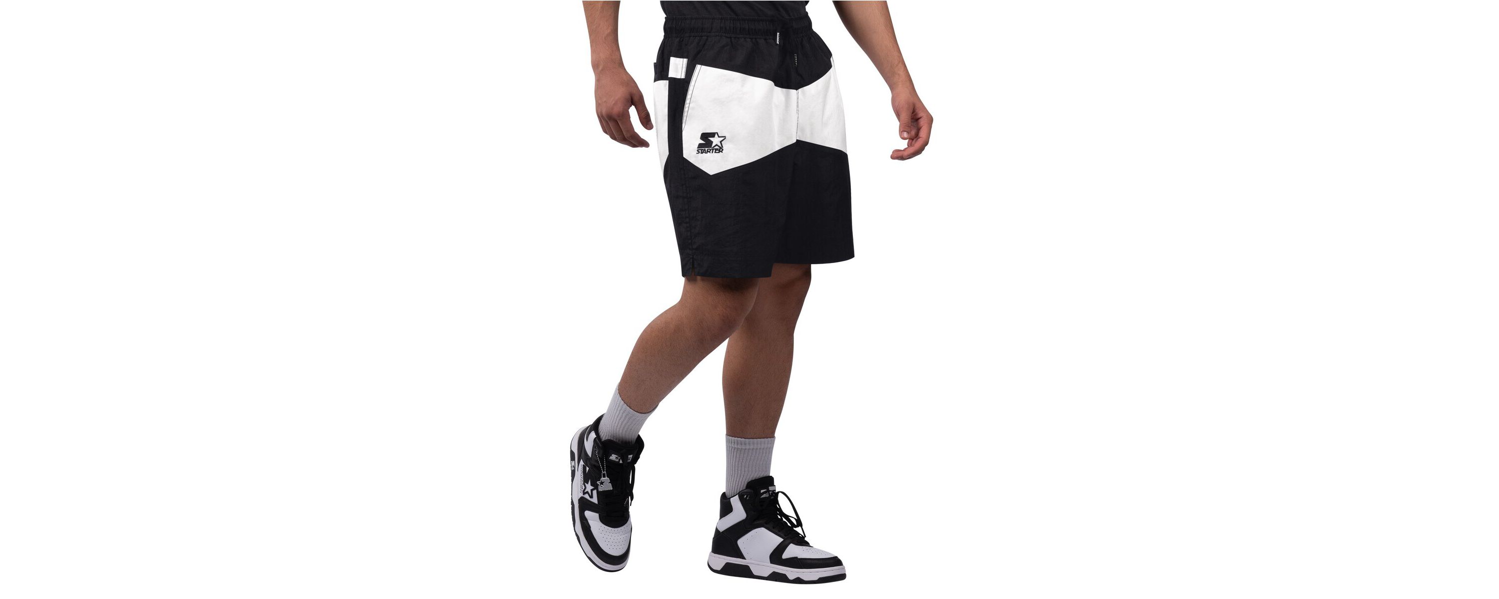 NHL x NHL Ice Black/White Tampa Bay Lightning Linechange Shorts