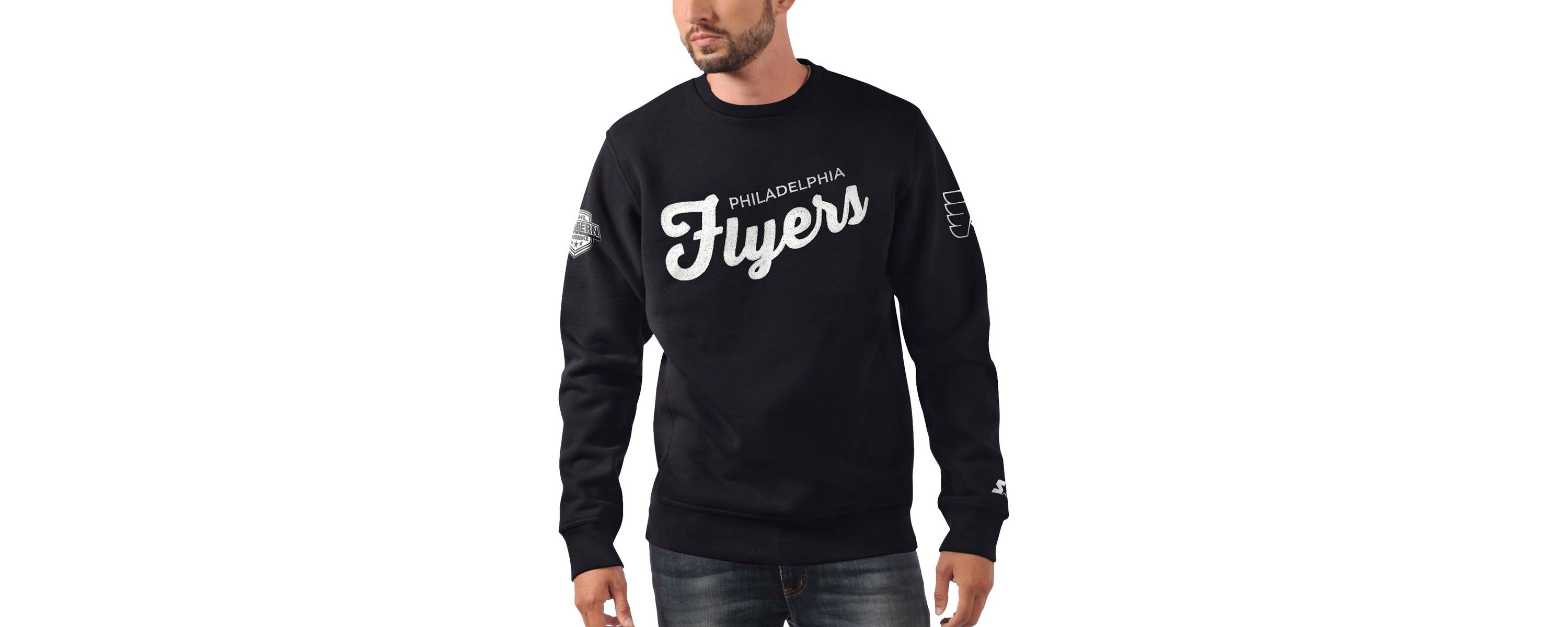 NHL x NHL Ice Philadelphia Flyers Cross Check Pullover Sweatshirt