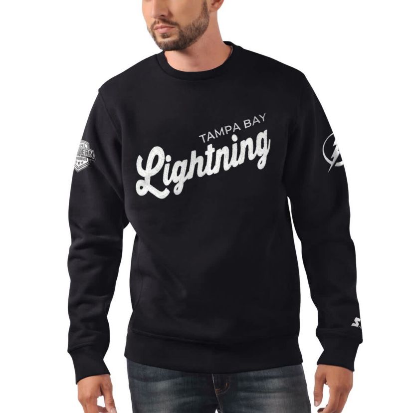 NHL x NHL Ice Tampa Bay Lightning Cross Check Pullover Sweatshirt