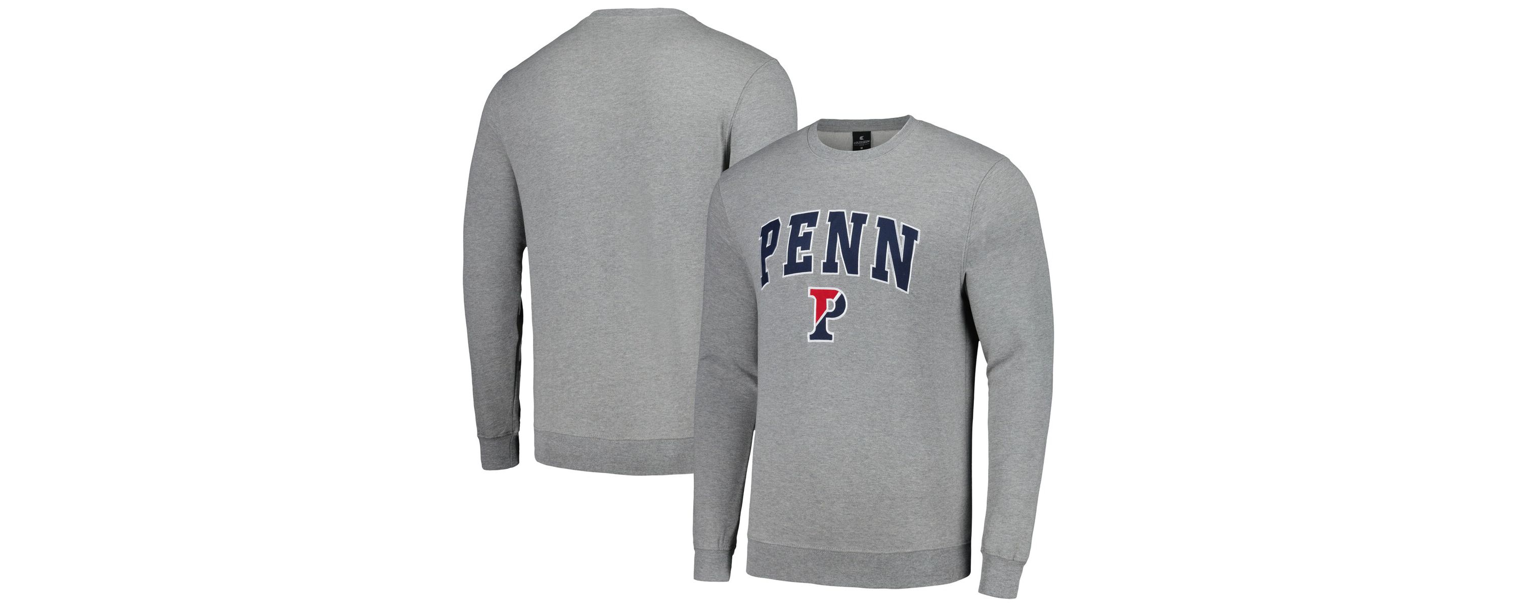 NCAA Pennsylvania Quakers Arch & Logo Pullover Sweatshirt