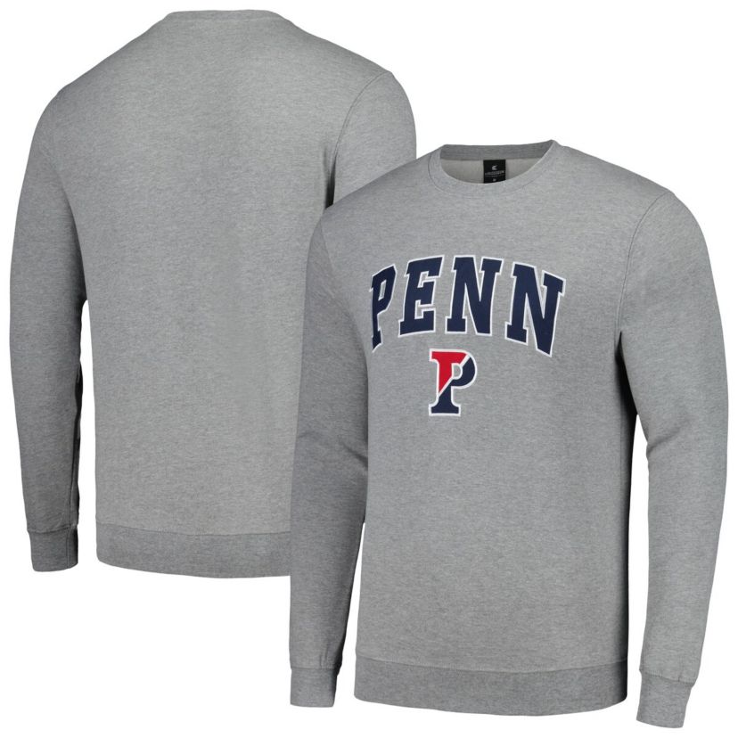 NCAA Pennsylvania Quakers Arch & Logo Pullover Sweatshirt