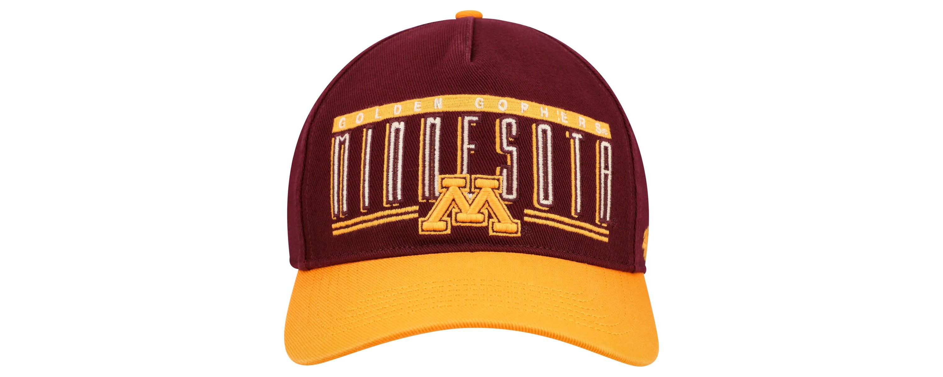 NCAA Minnesota Golden Gophers Double Header Hitch Adjustable Hat