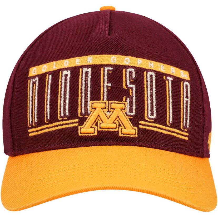 NCAA Minnesota Golden Gophers Double Header Hitch Adjustable Hat