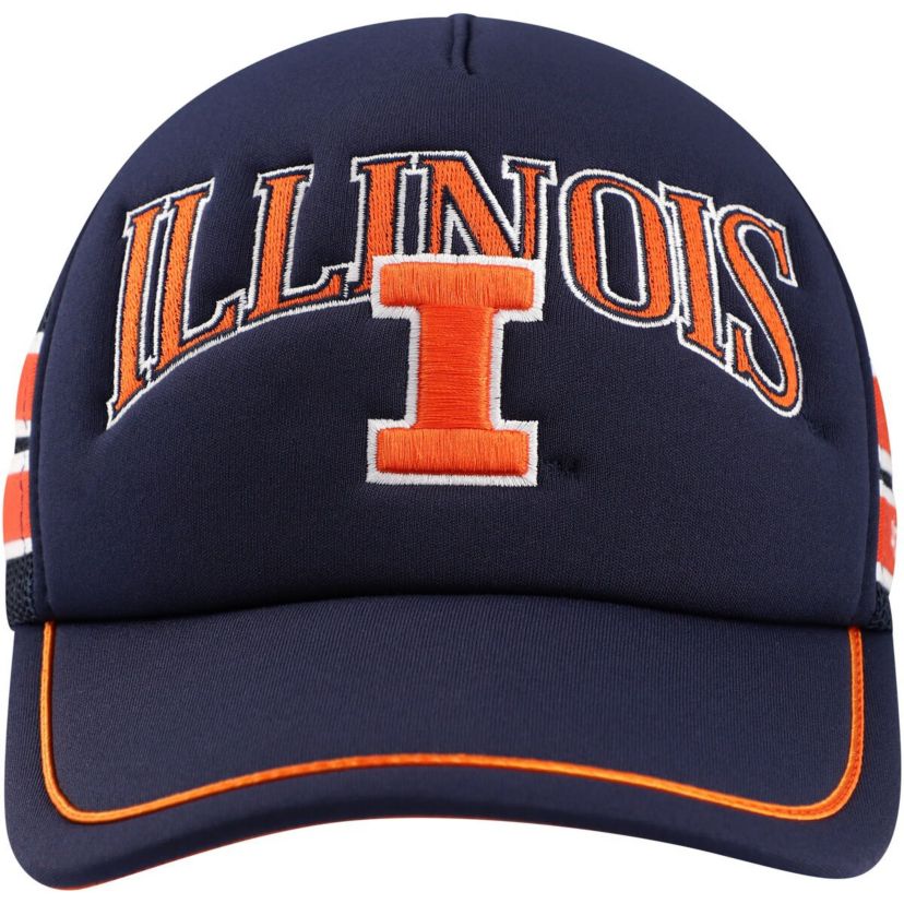 NCAA Illinois Fighting Illini Sideband Trucker Adjustable Hat