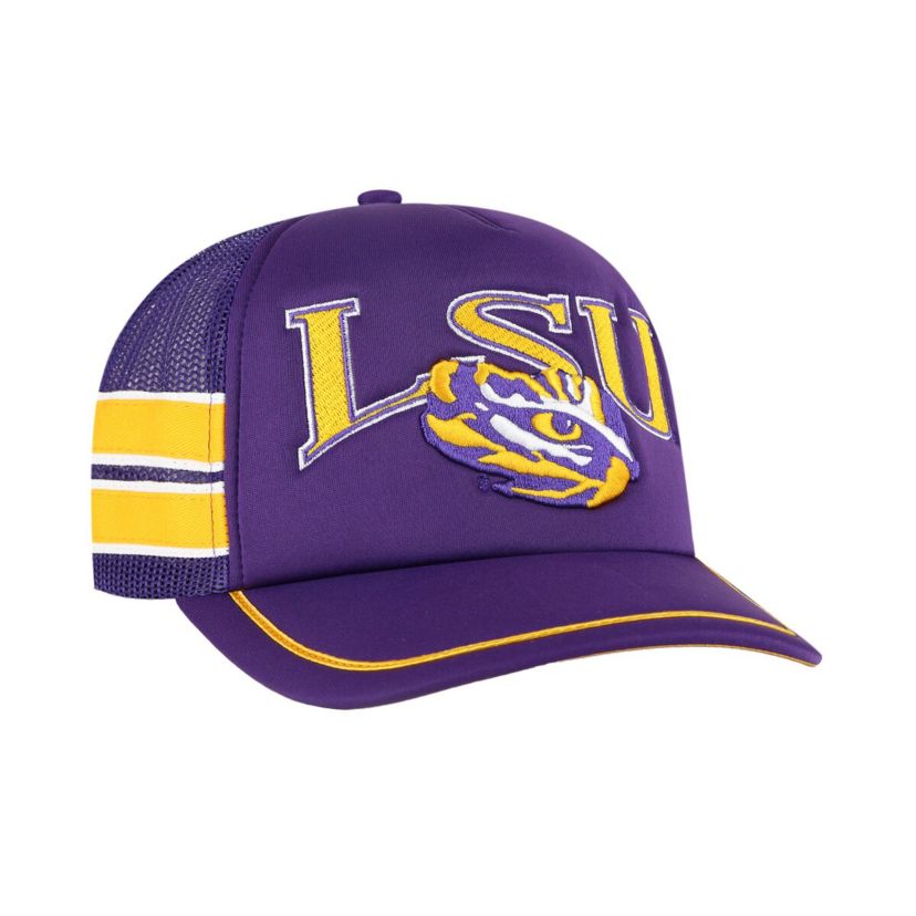NCAA LSU Tigers Sideband Trucker Adjustable Hat