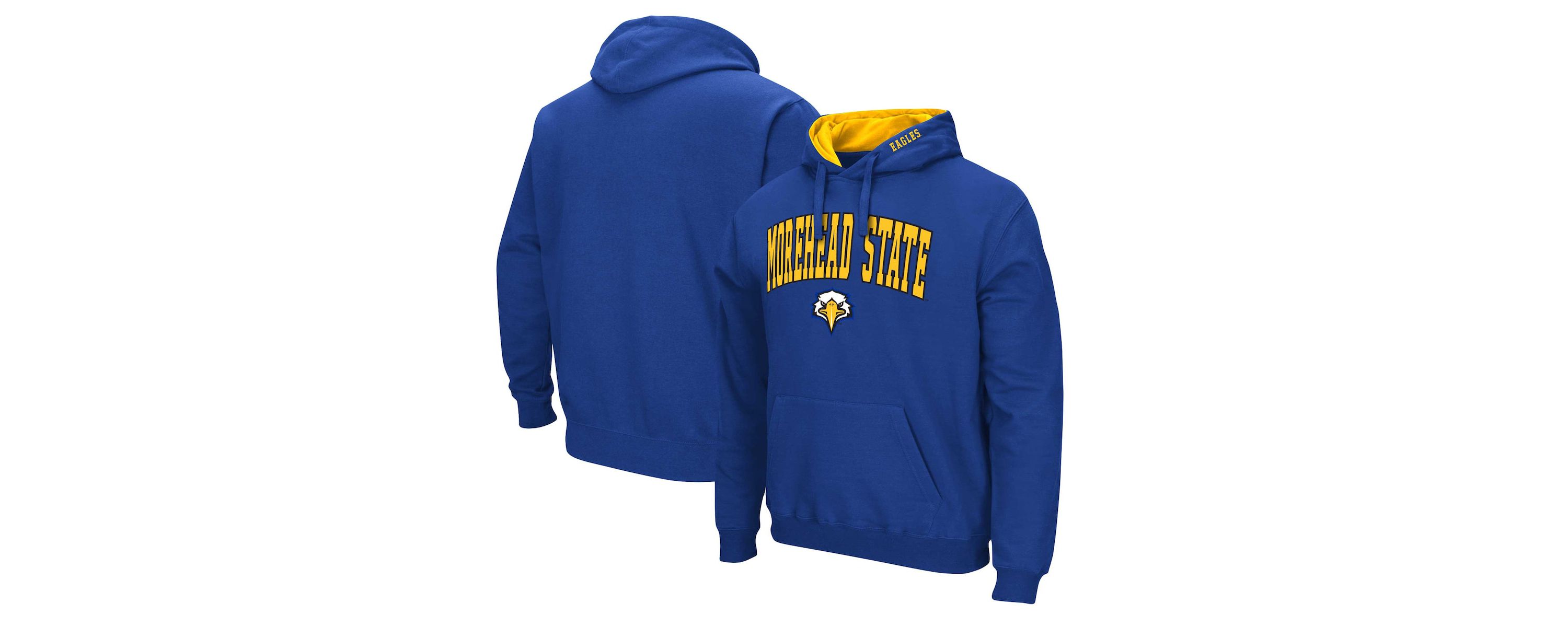 NCAA Morehead State Eagles Arch & Logo 3.0 Pullover Hoodie