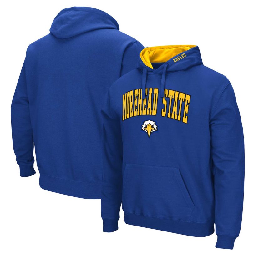 NCAA Morehead State Eagles Arch & Logo 3.0 Pullover Hoodie