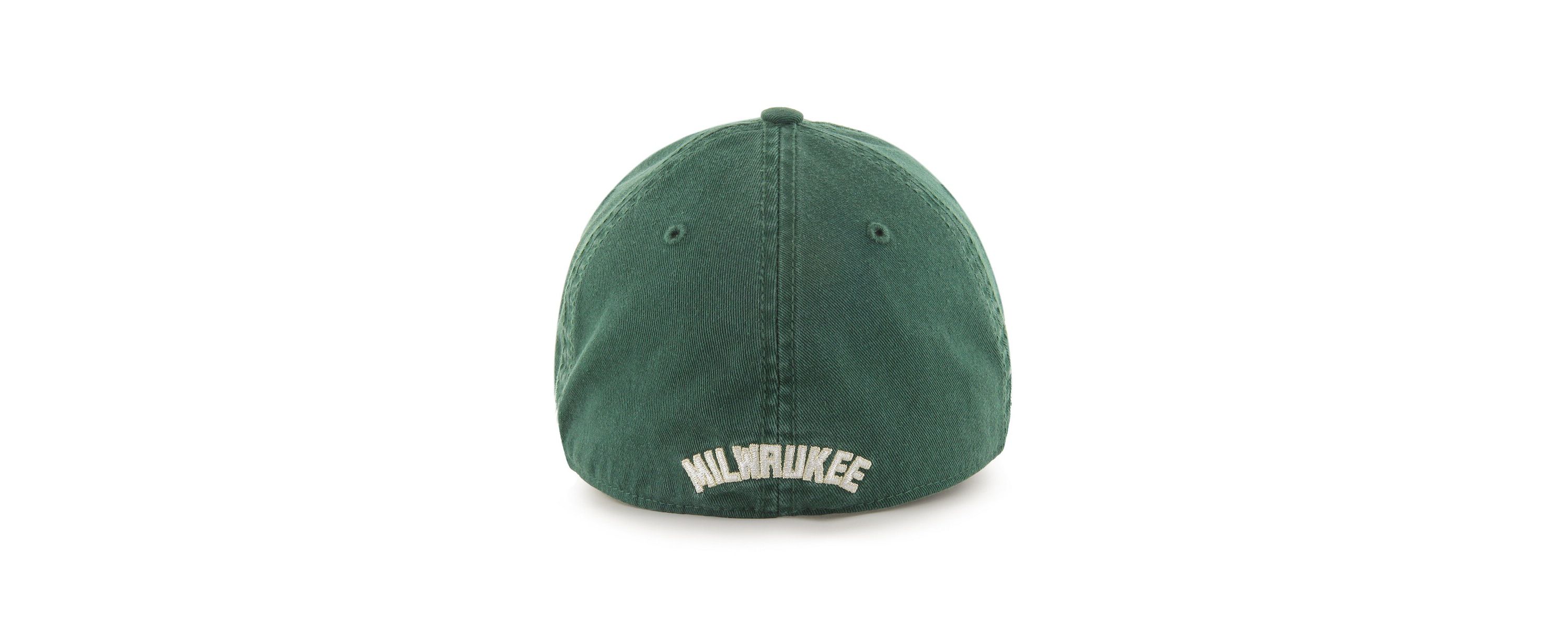 NBA Hunter Milwaukee Bucks Classic Franchise Fitted Hat