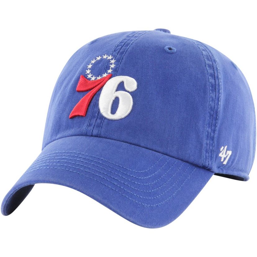 NBA Philadelphia 76ers Alternate Logo Classic Franchise Fitted Hat