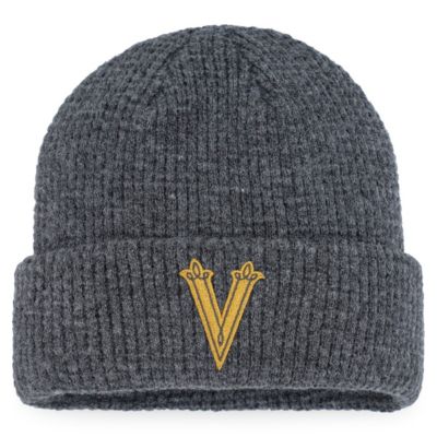 Men's NHL Fanatics Vegas Golden Knights 2024 NHL Winter Classic Fisherman Cuffed Knit Hat, Grey