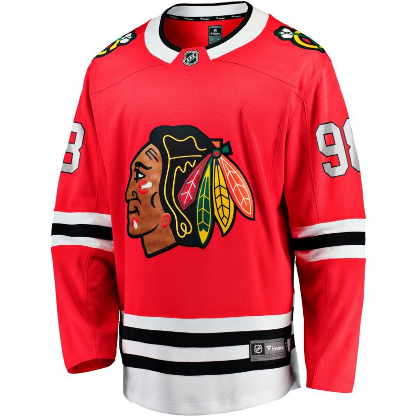 NHL Fanatics Connor Bedard Chicago Blackhawks Home Breakaway Player Jersey