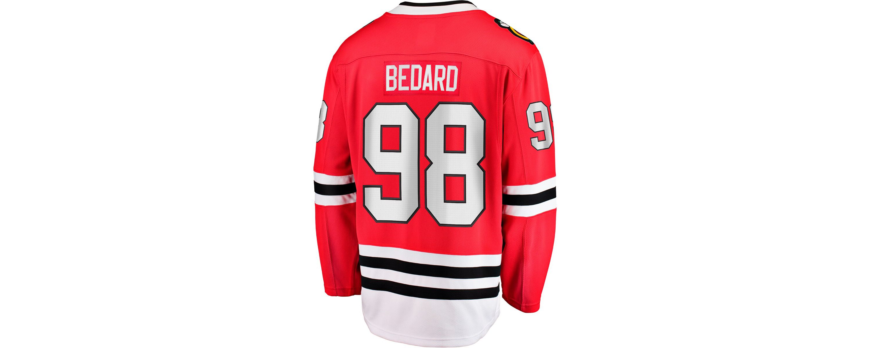 NHL Fanatics Connor Bedard Chicago Blackhawks Home Breakaway Player Jersey