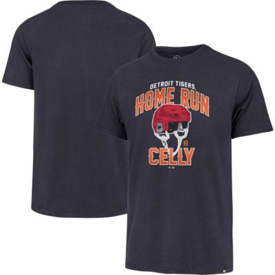 '47 Men's MLB Detroit Tigers HR Celebration T-Shirt, Navy Blue, 2XL