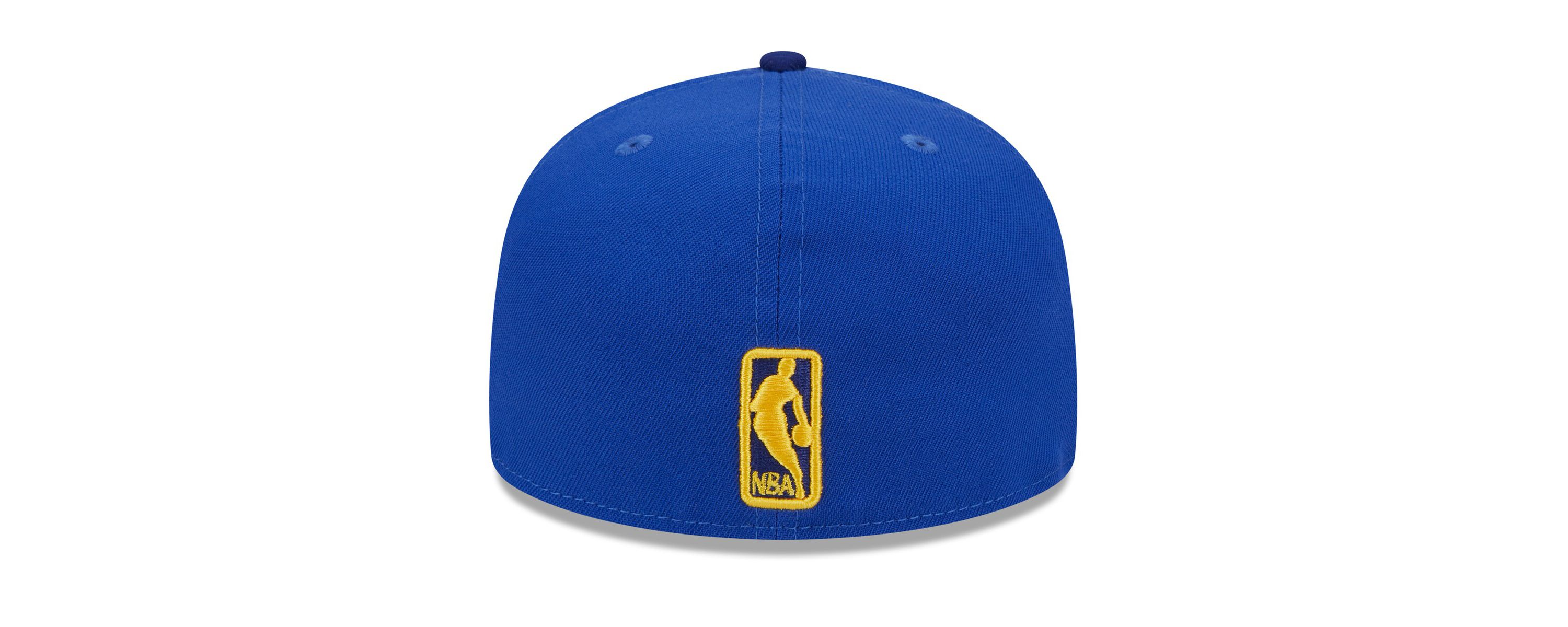 NBA Golden State Warriors Rally Drive Checkerboard 59FIFTY Crown Fitted Hat