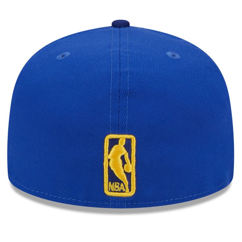 NBA Golden State Warriors Rally Drive Checkerboard 59FIFTY Crown Fitted Hat