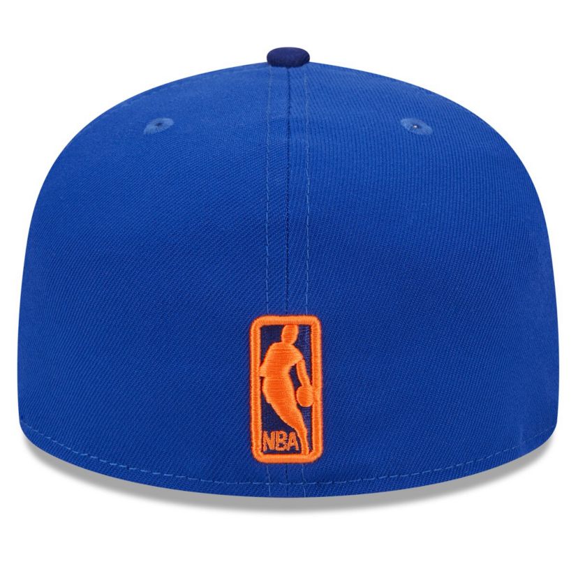 NBA New York Knicks Rally Drive Checkerboard 59FIFTY Crown Fitted Hat