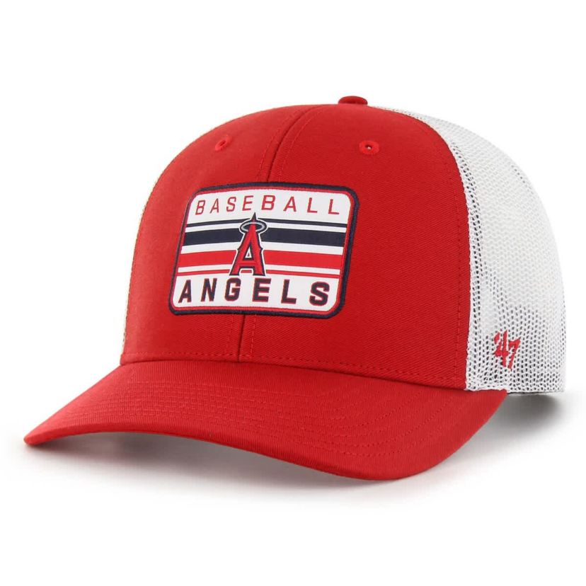 MLB Los Angeles Angels Drifter Trucker Adjustable Hat