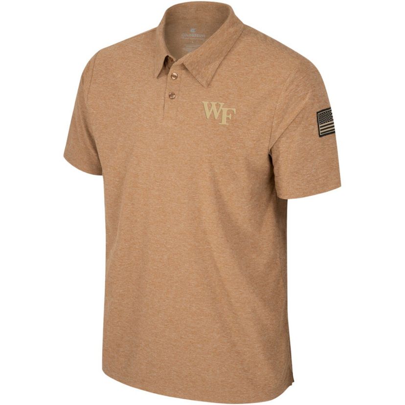 NCAA Wake Forest Demon Deacons OHT Military Appreciation Cloud Jersey Desert Polo