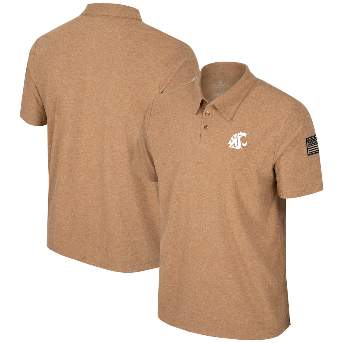 NCAA Washington State Cougars OHT Military Appreciation Cloud Jersey Desert Polo