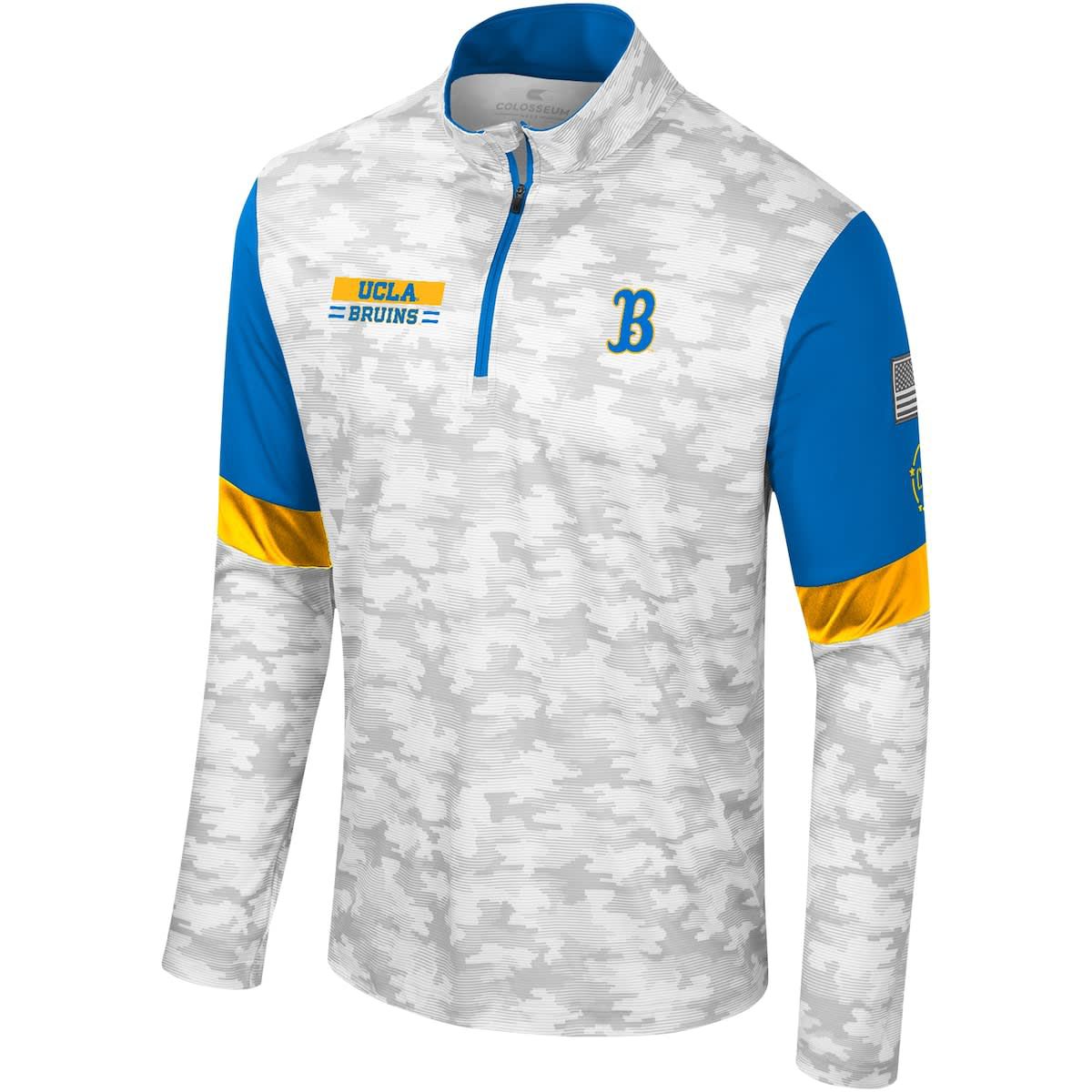 NCAA UCLA Bruins OHT Military Appreciation Tomahawk Quarter-Zip Windshirt
