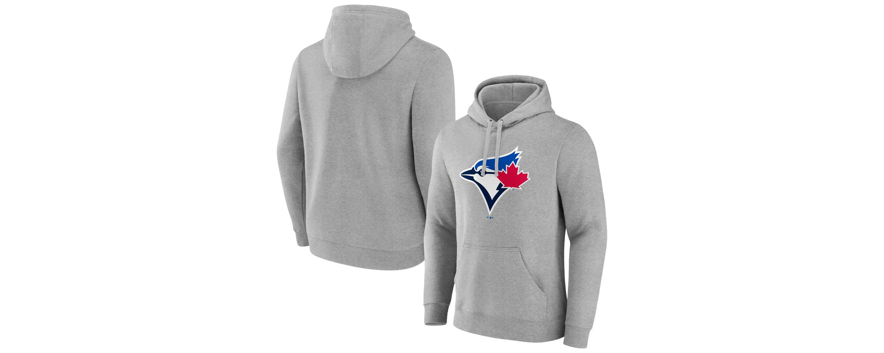 Toronto Blue Jays MLB Fanatics Toronto Jays Official Logo Pullover Hoodie
