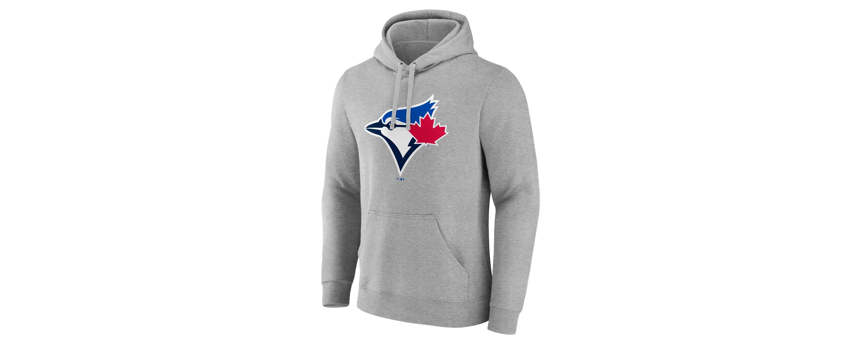 Toronto Blue Jays MLB Fanatics Toronto Jays Official Logo Pullover Hoodie