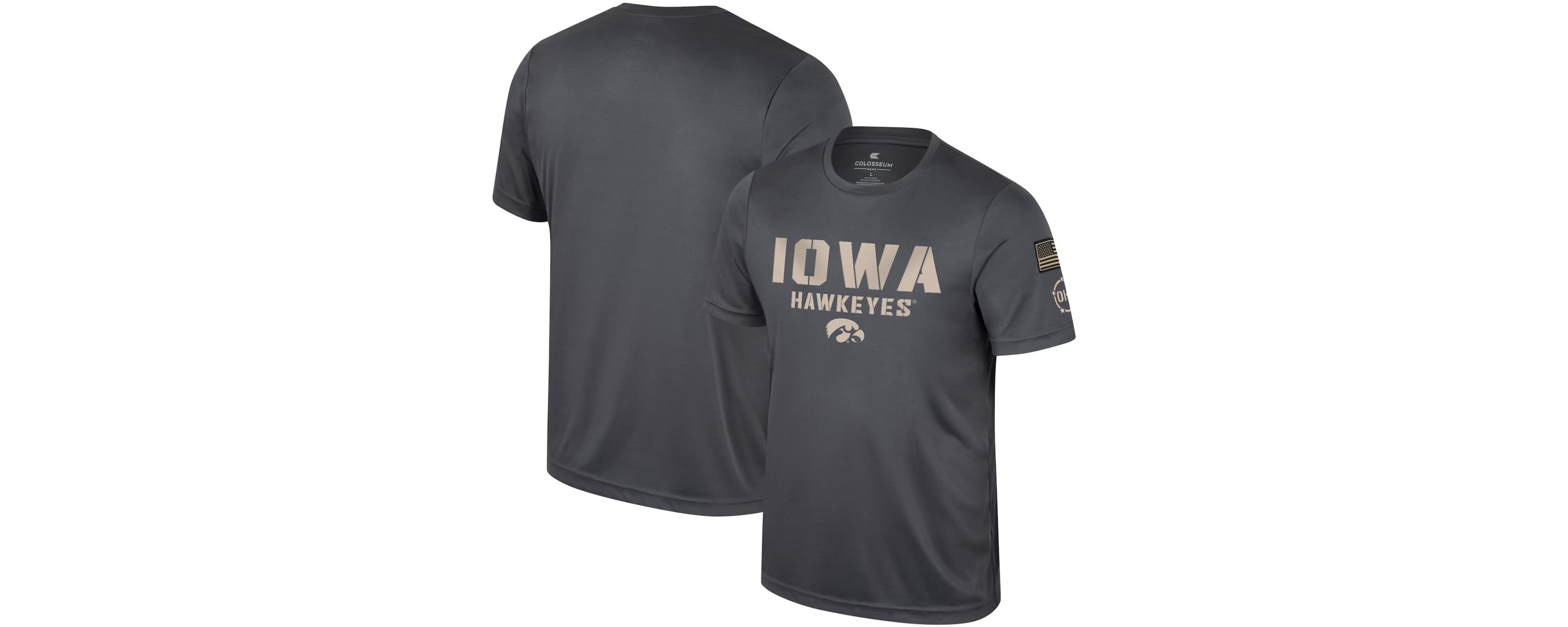 NCAA Iowa Hawkeyes OHT Military Appreciation T-Shirt
