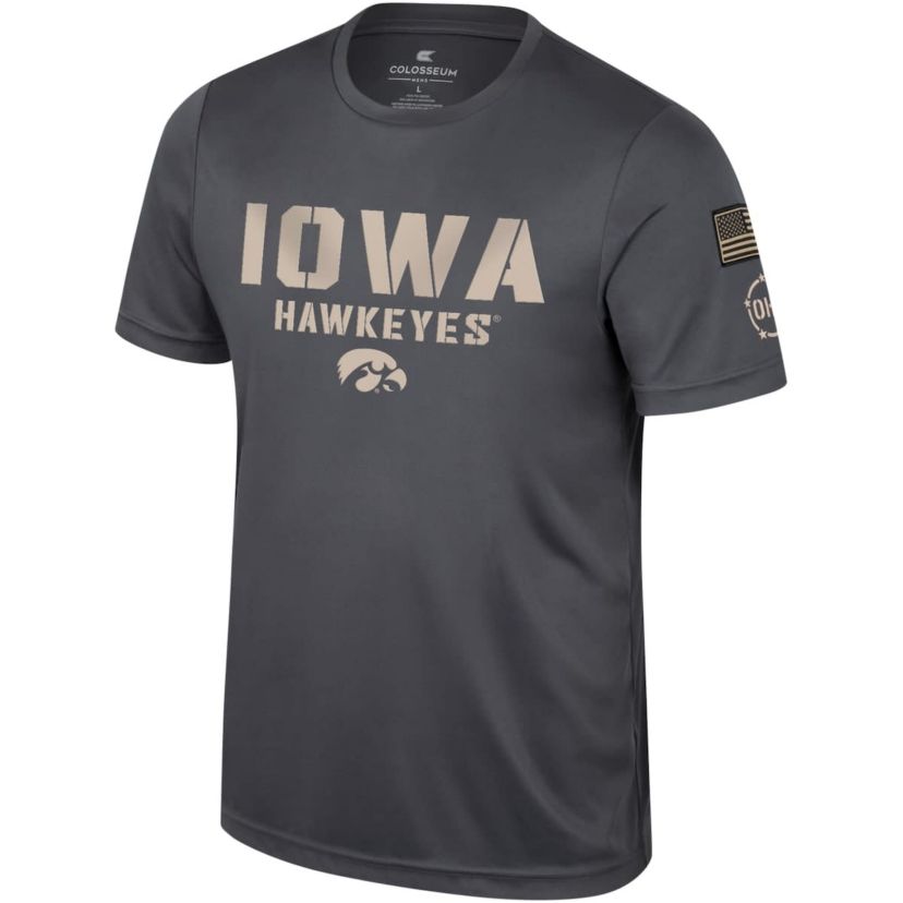 NCAA Iowa Hawkeyes OHT Military Appreciation T-Shirt