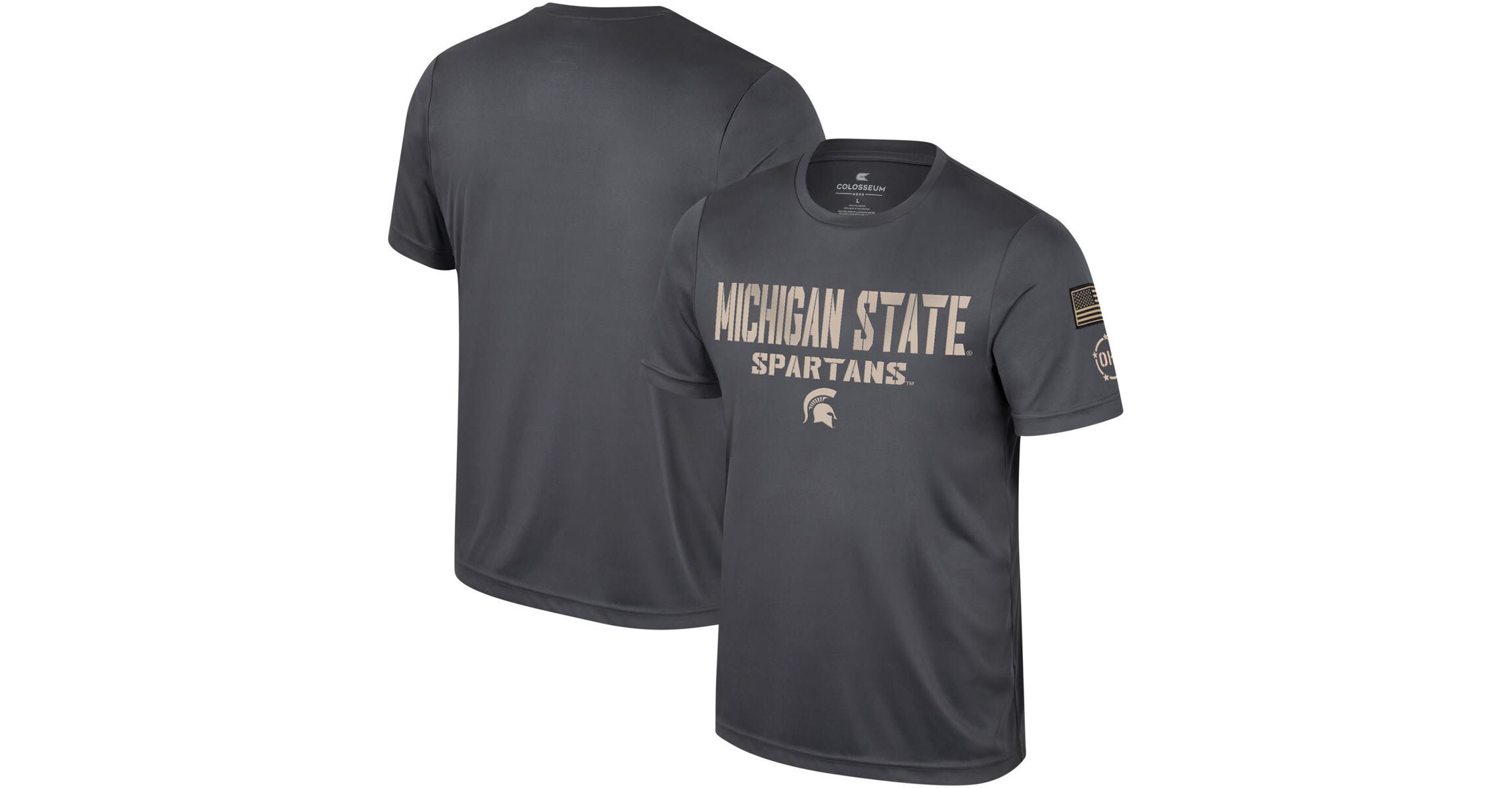 NCAA Michigan State Spartans OHT Military Appreciation T-Shirt