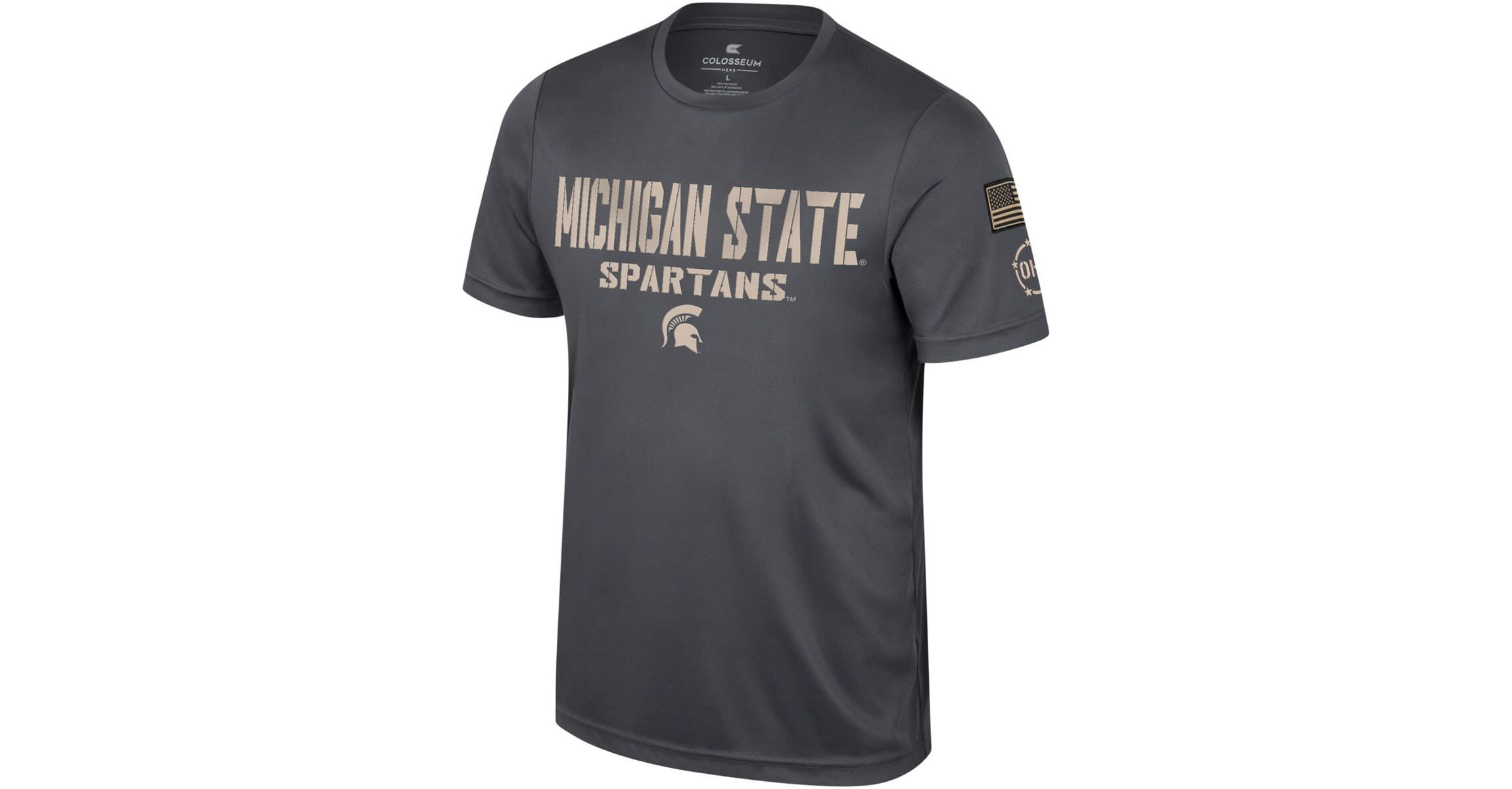 NCAA Michigan State Spartans OHT Military Appreciation T-Shirt