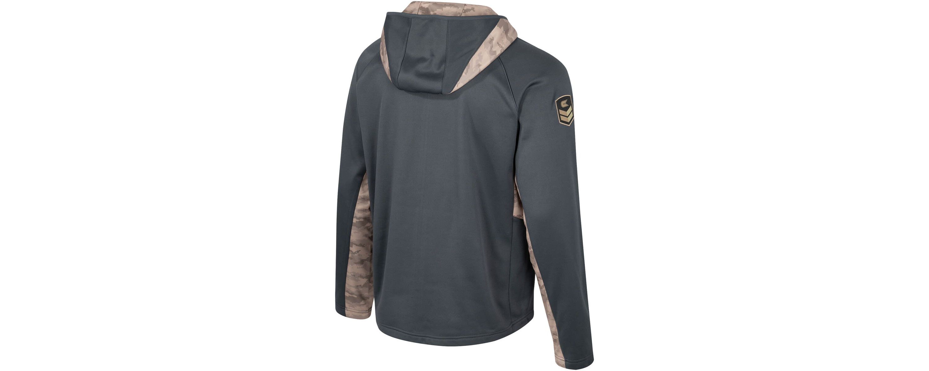 Alabama Crimson Tide NCAA Alabama Tide OHT Military Appreciation Raglan Full-Zip Hoodie