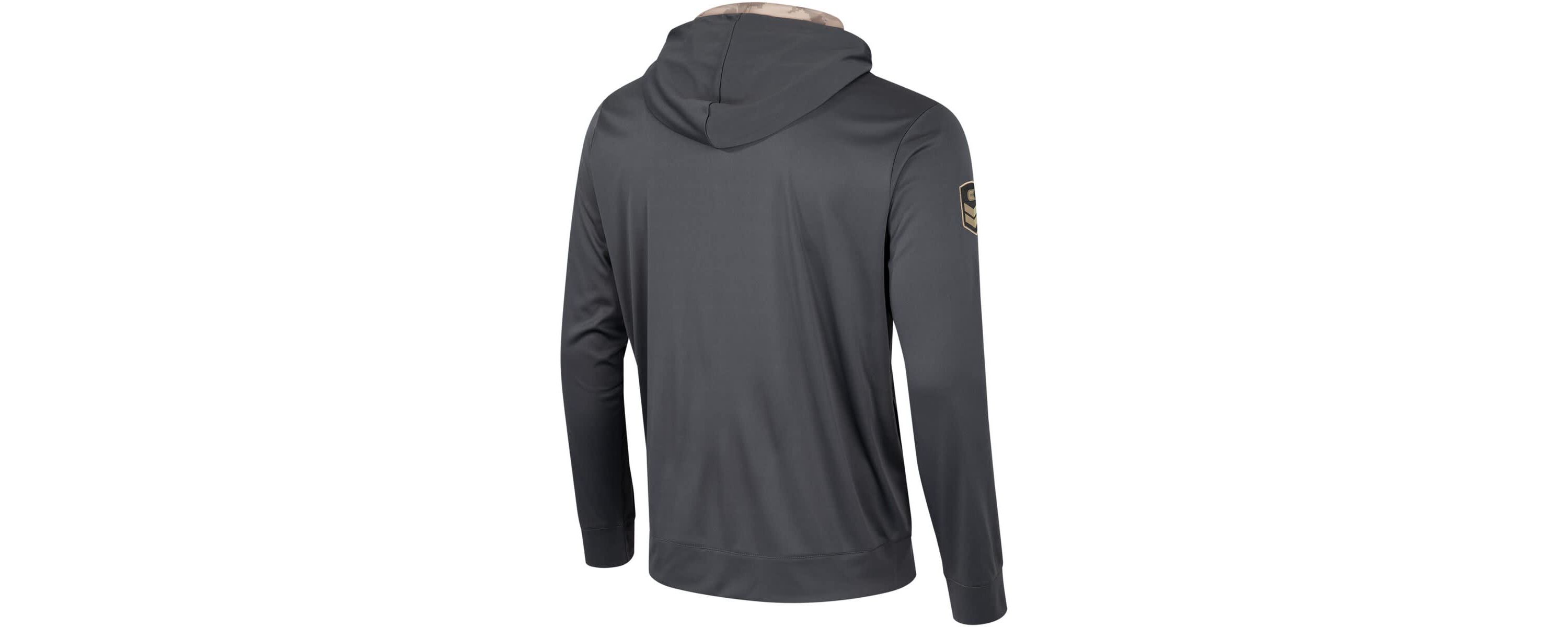 NCAA Nebraska Huskers OHT Military Appreciation Long Sleeve Hoodie T-Shirt